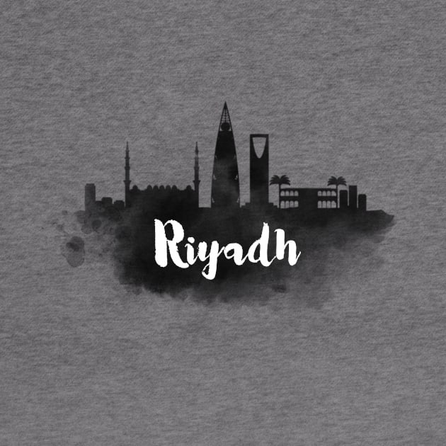 Riyadh watercolor by kursatunsal